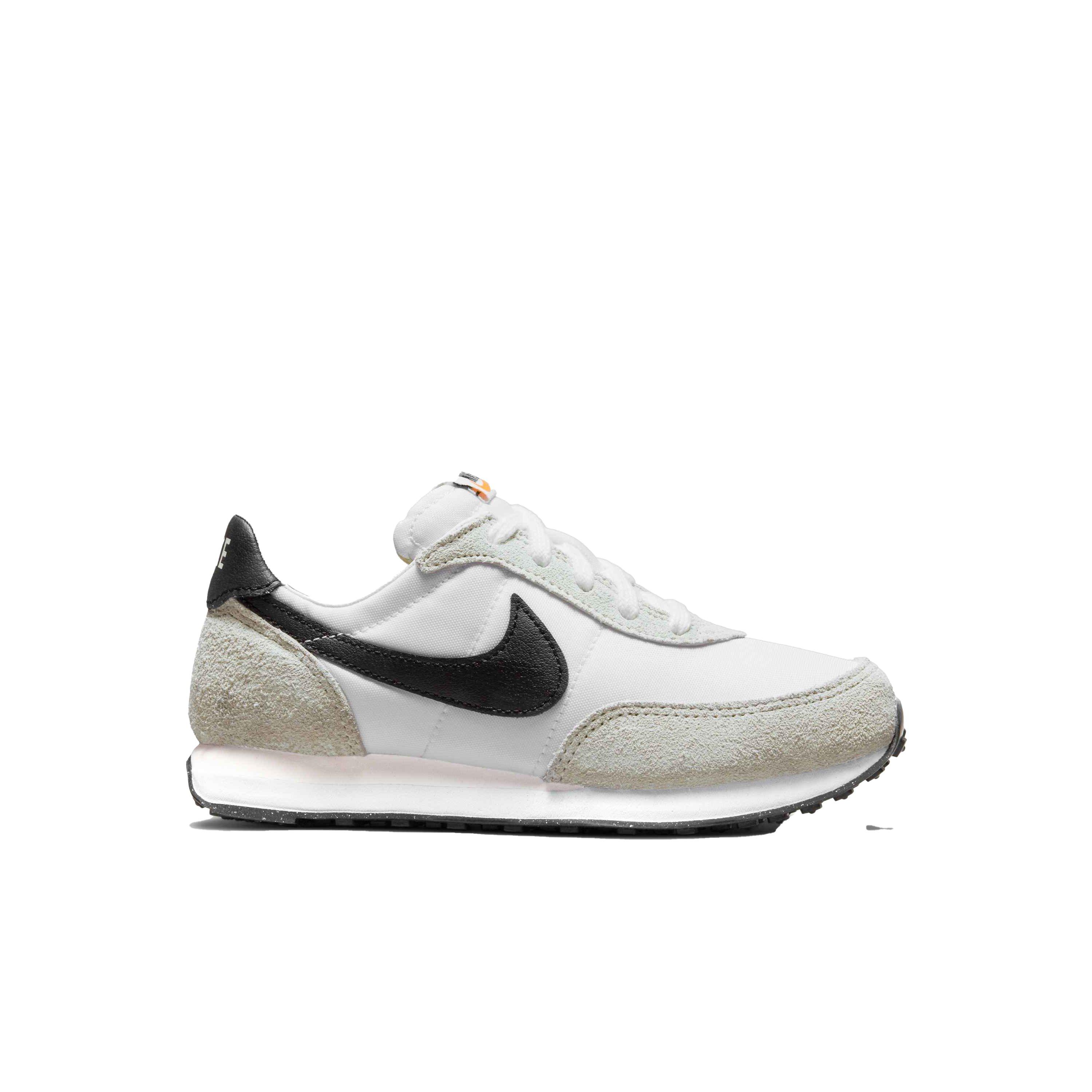 Nike Nike Waffle Trainer 2 "White/Black/Sail/Summit White" Preschool Boys' Shoe - WHITE